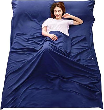 Sleeping Bag Liner, Camping Travel Home Bed Sheet Compact Sacks