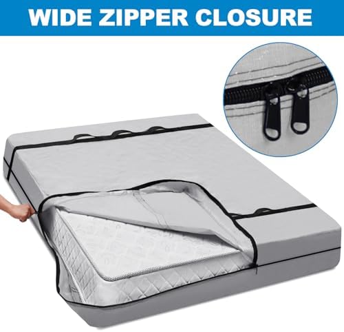 TICONN Mattress Bags for Moving, Heavy Duty Mattress Cover Storage Bag