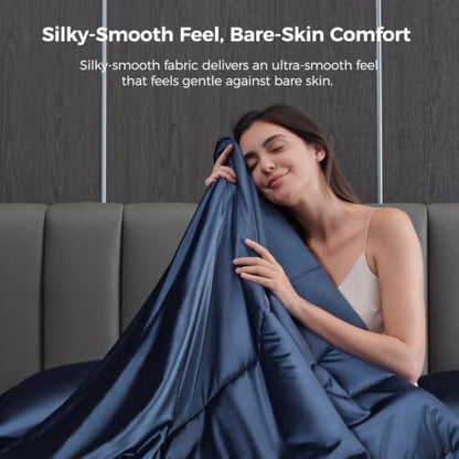 Sweetnight CoolNest Cooling Comforter Blanket for Hot Sleepers, King Size, All-Season Bedding to Keep Cool, Reversible Cool-to-Touch Fabric for Night Sweats, Breathable, Lightweight, Machine Washable