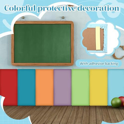 24 Pack Wall Padding Headboard 15.75" x 7.87" x 1.18" Rainbow Colors