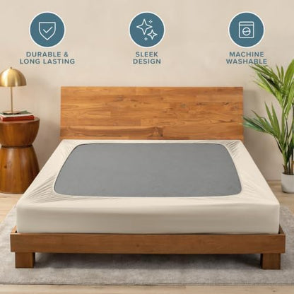 Bare Home Twin Size Box Spring Cover Wrap Around (Twin, Sand)