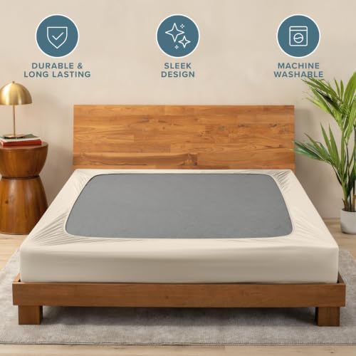Bare Home King Size Box Spring Cover Wrap Around (King, Sand)