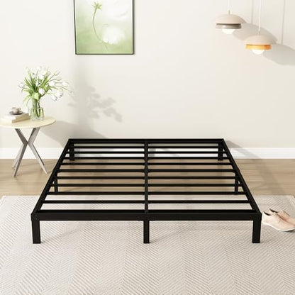 DiaOutro 7 Inch Queen Bed Frame Heavy Duty Low Profile Metal Platform