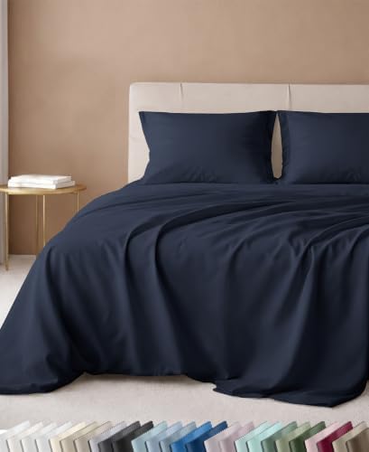 California Design Den Luxury 600 Thread Count Cotton Bed Sheets Queen Set