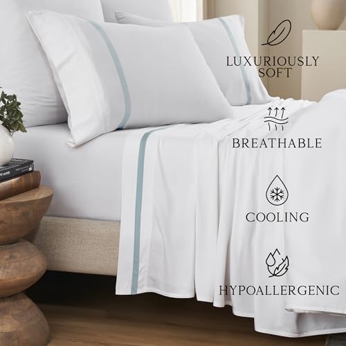 KARISSA MAE Luxury Bamboo Viscose King Size Sheet Set