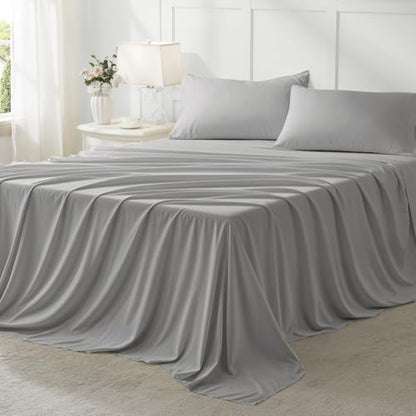 Anluoer Twin Comforter Set, 5 Piece Bed in a Bag Twin Bedding Sets