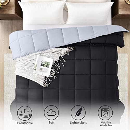 Homelike Moment Oversized Queen Comforter - Bed Duvet Insert Lightweight