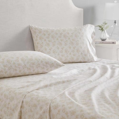 Martha Stewart - Full Size Sheet Set with Fitted Sheet & Pillowcases