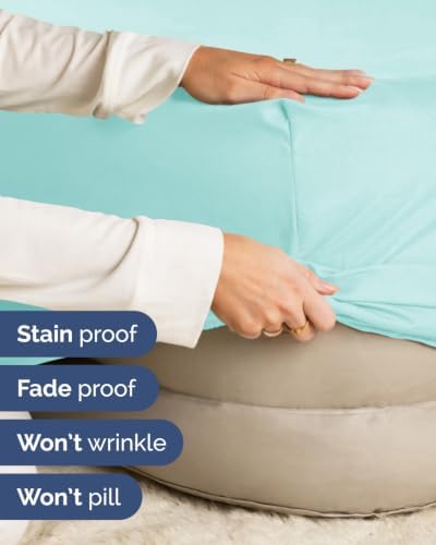CGK Linens 2 Pack Extra Deep Full Fitted Sheets - Spa Blue