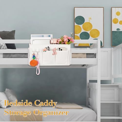 Bedside Caddy Bedside Storage Bag for Headboards/Bunk Bed