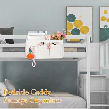 Bedside Caddy Bedside Storage Bag for Headboards/Bunk Bed