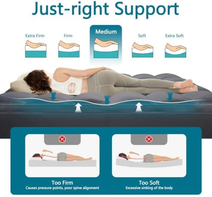 Cal King Mattress Topper, 900 GSM High-Fill Design, Fuller & Plusher Feel