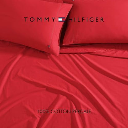 Tommy Hilfiger - King Size Sheet Set with Fitted Sheet & Pillowcases