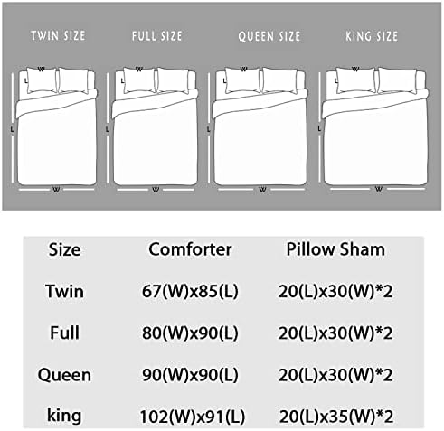 Butterfly Bedding Rustic Flower Comforter Set for Kids Girls Bedroom Decor, Gothic Skull Comforter Set Queen Size, Aesthetic Animal Theme Bedding Soft Lightweight with 2 Pillowcases