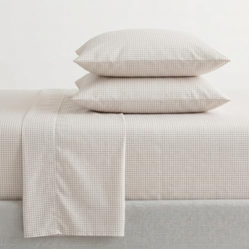 Martha Stewart - Twin Size Sheet Set with Fitted Sheet & Pillowcase