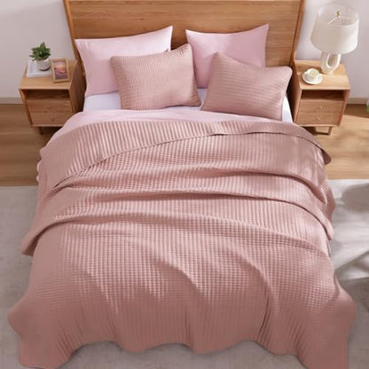 Queen Quilt-Lightweight Bedspreads Rose Red Queen Size Quilt Bedding Set