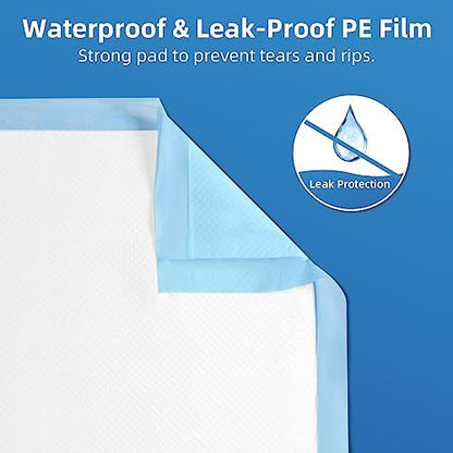 SOFYFINE Disposable Bed Pads with Adhesive Strip 30"x36"[10 Pads]