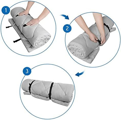 Cot Mattress Pad 30" X 75" Quilted Cot Pads for Camping