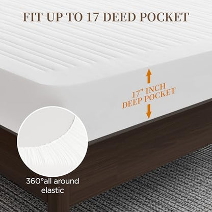 Texciting Heated Mattress Pad King Size,Bed Warmer with Dual Controller