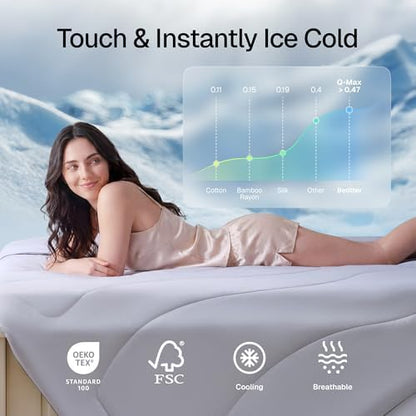 Bedtter Cooling Blanket Comforter for Hot Sleepers Queen Size