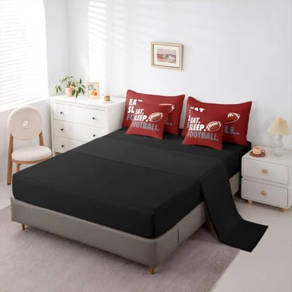 Erosebridal Football Comforter Set Twin 7 Pcs