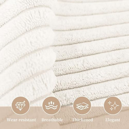 Sasttie Headboard Pillow Queen, Wedge Pillow Headboard, White