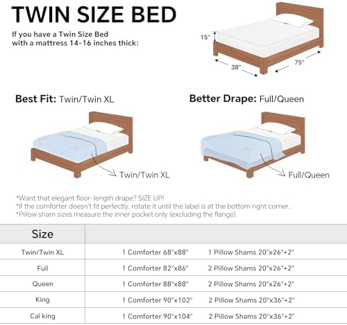 BEDELITE Fleece Twin/Twin XL Comforter Set, Fluffy Bed Set, Red