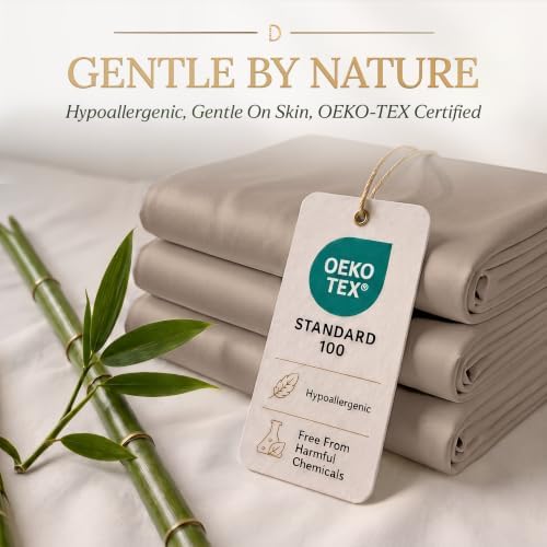 DECOLURE 100% Viscose Derived from Bamboo Sheets | 6 Pc Bed Set