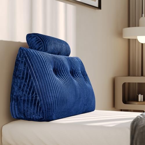 Z-hom Headboard Pillow, Wedge Backrest Cushion, Twin Size,ONE Roll Pillow