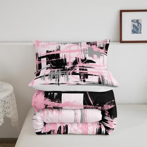 Feelyou Striped Comforter Set Queen Size Kids Boys Bedding