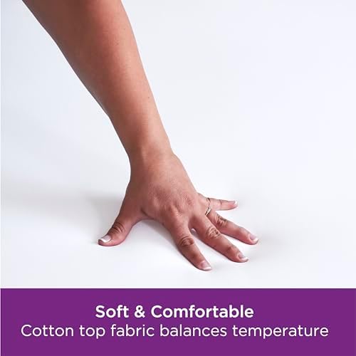 AllerEase Ultimate Allergy Protection and Comfort Zippered Mattress Protector, Full, White