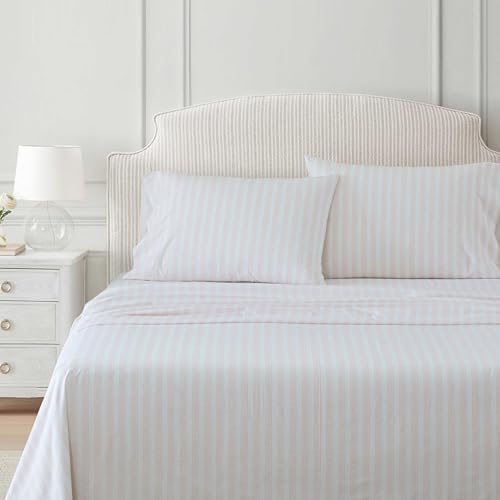 Martha Stewart - King Size Sheet Set with Fitted Sheet & Pillowcases