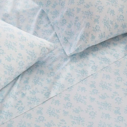 Martha Stewart - King Size Sheet Set with Fitted Sheet & Pillowcases