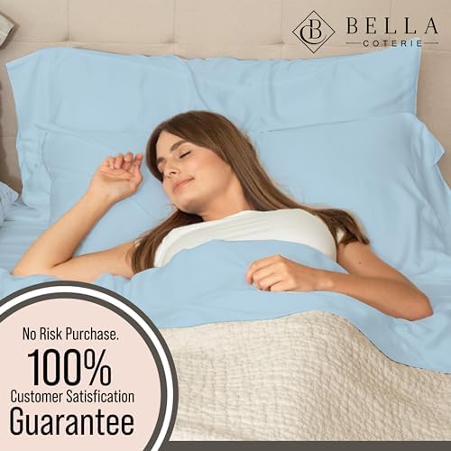 Bella Coterie | Luxury Bamboo Viscose Twin Size Fitted Sheet Only