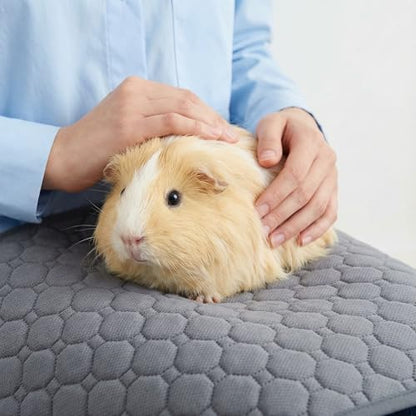 Guinea Pig Cage Liner, 49"x24" Bedding for Midwest Cage 3 Pack, Gray