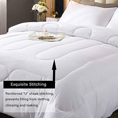 Turquoise Comforter Set Twin Size Teal Comforter Blue Grey Grunge Ombre Bedding Set For Kids Boys Girls Adults Bedroom Decor Abstract Buffalo Plaid Contemporary Quilt Duvet Insert with 1 Pillowcases