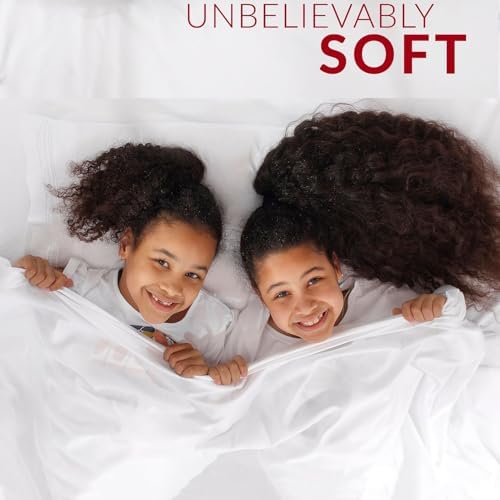 Mellanni Iconic 3-Piece, Ultra Soft Sheet Set (Twin XL, Chevron Gray)