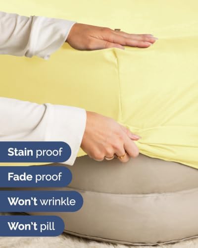 CGK Linens Extra Deep Flex Top Split Head King Fitted Sheet Only - Yellow