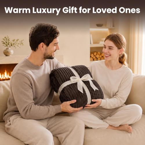 Homemate Electric Heated Heating Blanket Queen Size 84"x90" Dual Control