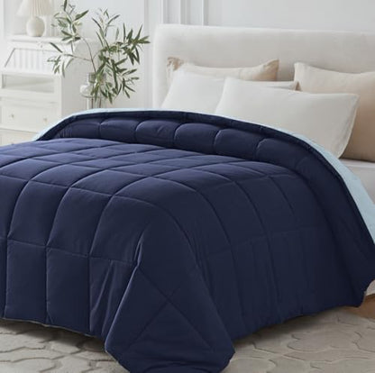 Homelike Moment Oversized King Comforter - Bed Duvet Insert Lightweight