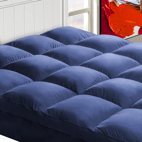 CHOPINMOON Twin XL Mattress Topper for Back Pain, Thick Mattress Pad Cover