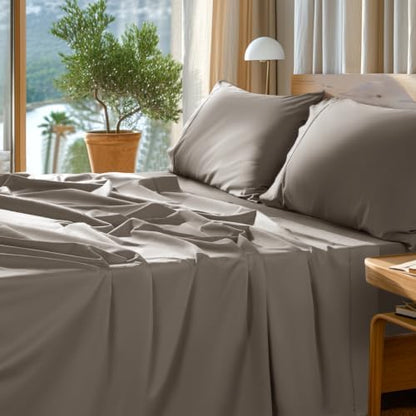SONORO KATE 1000 Series 100% Egyptian Cotton Queen Sheet Set,4 Pieces