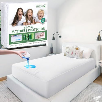 Small Single/Narrow Twin/Daybed Mattress Protector, RV Cot Mattress Cover