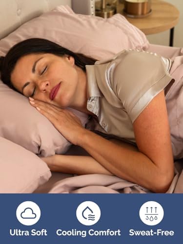 CGK Linens Extra Deep Queen Fitted Sheet - Fitted Sheet Only - Mauve