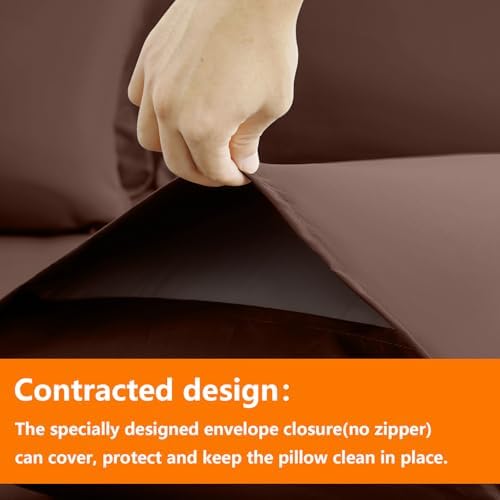 TAIMIT Brown Queen Size Comforter Set - 7 Pieces, Bed in a Bag Bedding Sets with All Season Soft Quilted Warm Fluffy Reversible Comforter,Flat Sheet,Fitted Sheet,2 Pillow Shams,2 Pillowcases