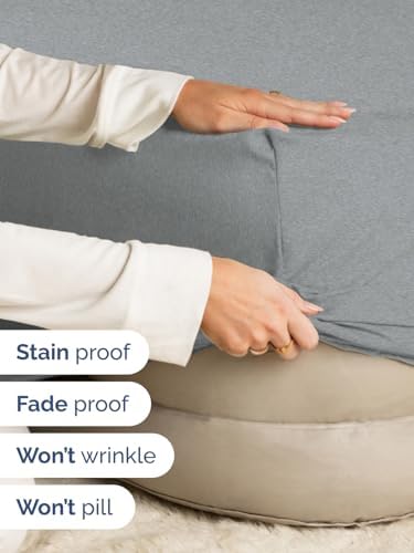 CGK Linens Extra Deep Twin Fitted Sheet Only - Heathered Grey