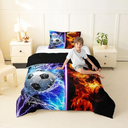 Erosebridal Baseball Soccer Basketball Football Bedding Twin,