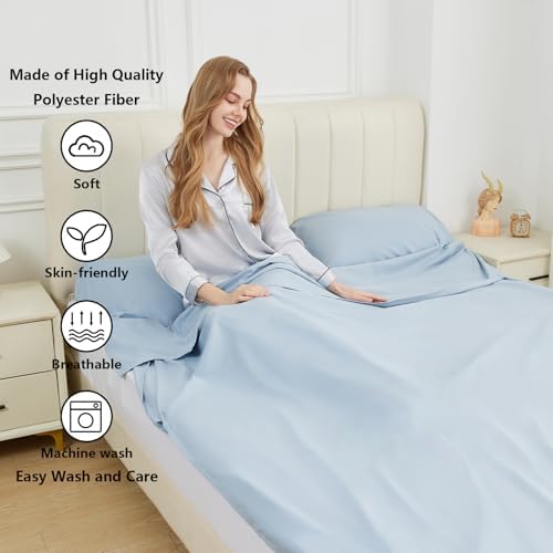 Sleeping Bag Liner, Ultralight & Compact Travel Sheet for Hotel