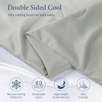 Cooling Comforter for Hot Sleepers, King 106x90, Moonstruck