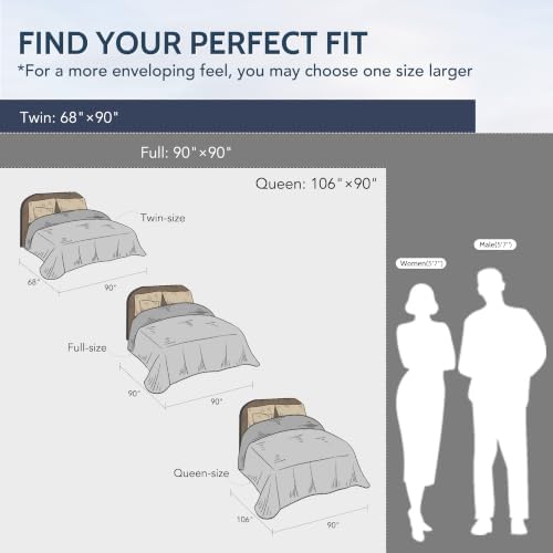Cooling Comforter Twin/Twin XL Size with Japanese Double-Sided Cold Tech
